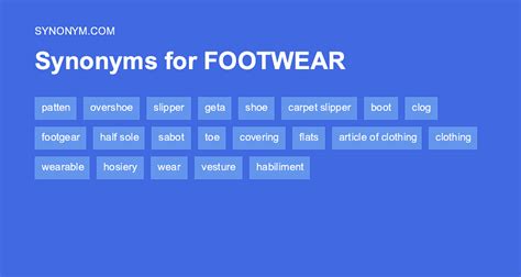 footwear synonyms|23 Synonyms & Antonyms for SHOE .